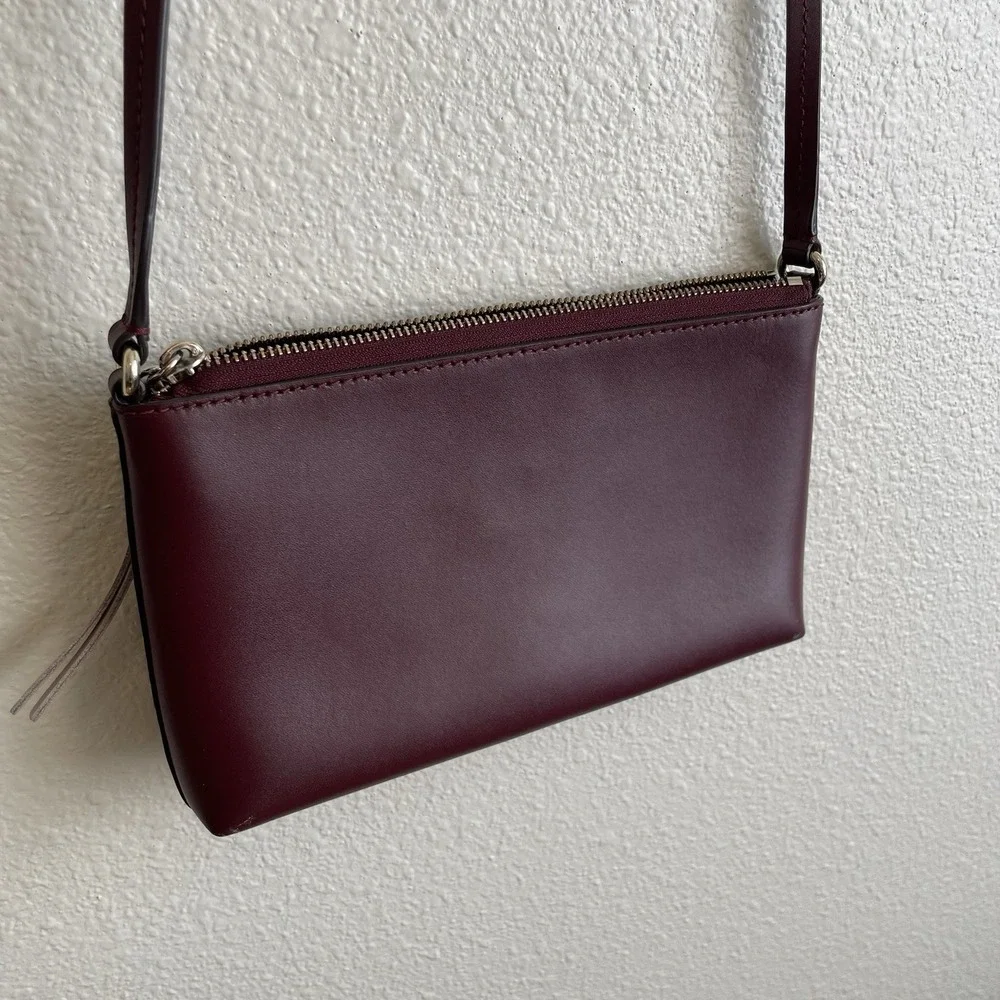 Kate Spade Ivy‎ Street Amy Purple Smooth Leather Crossbody WKRU4856